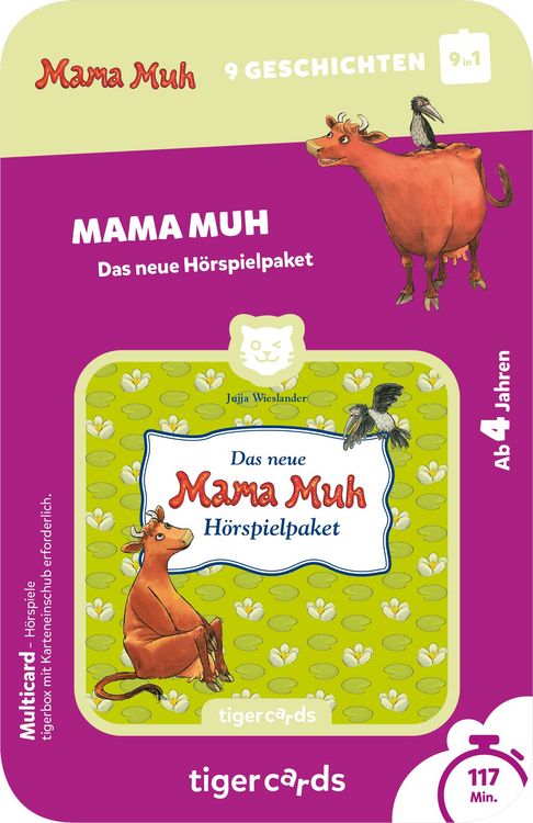 Produktbild: tigercards Multicard - Mamma Muh - 3 H&ouml;rspiele