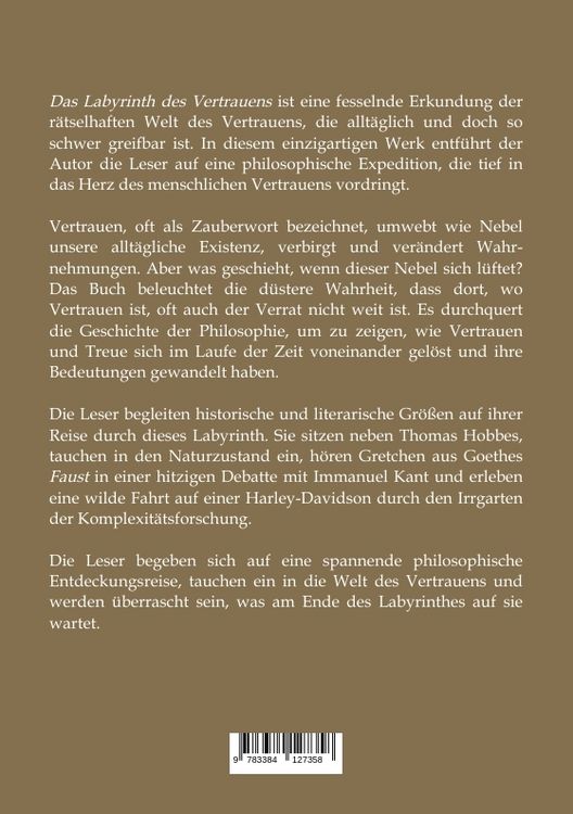 Produktbild: Im Labyrinth des Vertrauens