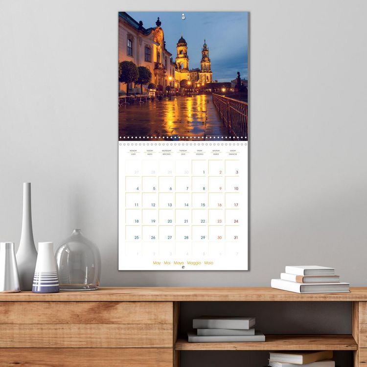 Produktbild: Romantic Dresden (Wall Calendar 2026 12 &times; 12 Inch) CALVENDO 12 Month Wall Calendar