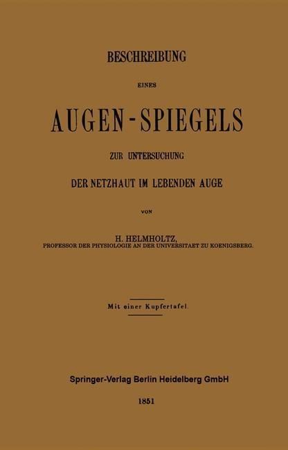 Produktbild: Beschreibung Eines Augen-Spiegels