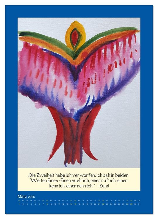 Produktbild: Ur-Verbundenheit - Bilder f&uuml;r die Seele (hochwertiger Premium Wandkalender 2026 DIN A2 hoch), Kunstdruck in Hochglanz