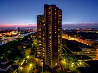 Produktbild: Wohnt&uuml;rme an der Neckarpromenade (Puzzle)