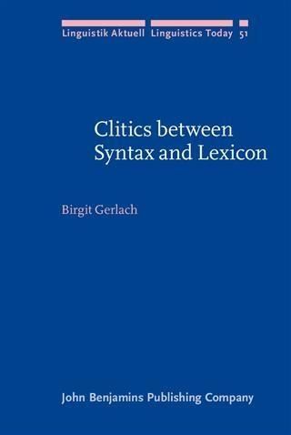 Produktbild: Clitics between Syntax and Lexicon