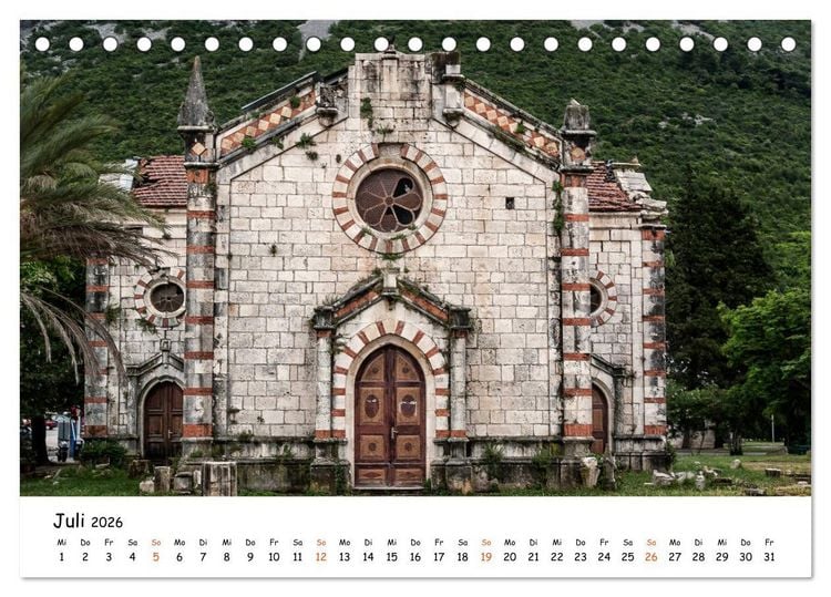 Produktbild: Dalmatiens S&uuml;den, Peljesac und Korcula (Tischkalender 2026 DIN A5 quer), CALVENDO Monatskalender