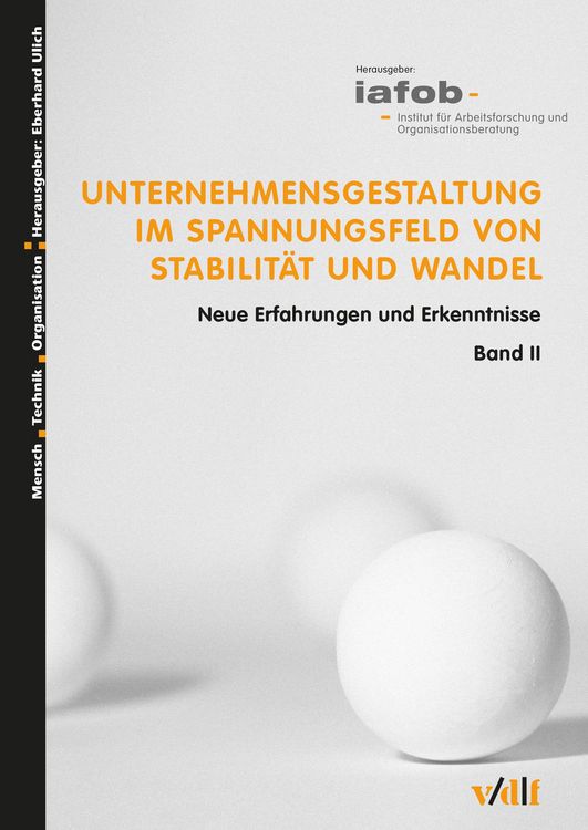 Produktbild: Unternehmensgestaltung im Spannungsfeld von Stabilit&auml;t und Wandel