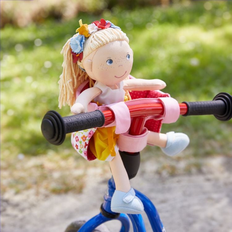 Produktbild: HABA Puppen-Fahrradsitz Blumenwiese