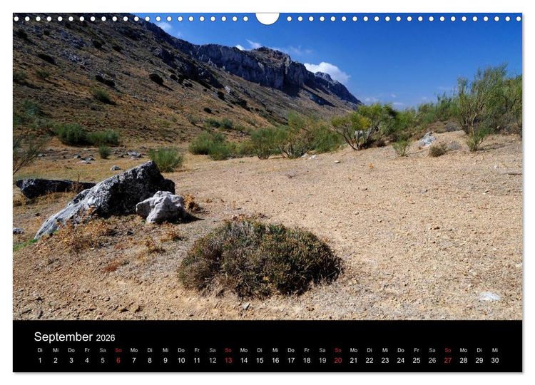 Produktbild: Spanien (Wandkalender 2026 DIN A3 quer), CALVENDO Monatskalender
