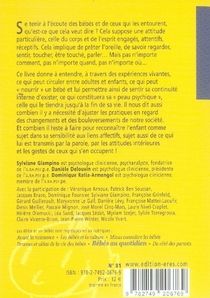 Produktbild: A l'&eacute;coute des b&eacute;b&eacute;s et de ceux qui les entourent