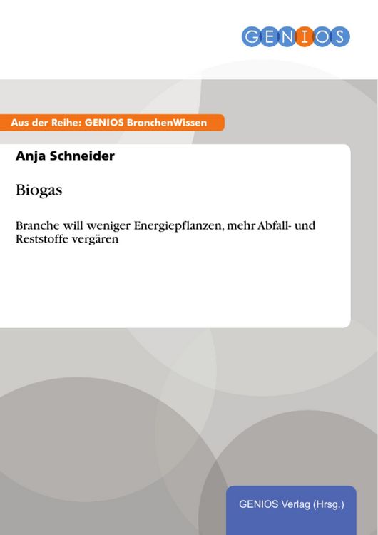 Produktbild: Biogas