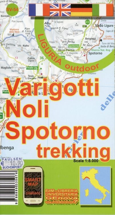 Produktbild: Varigotti, Noli, Spotorno Trekking Karte 1:8000