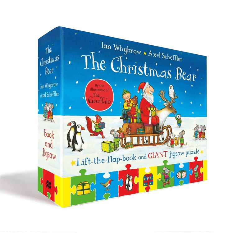 Produktbild: Whybrow, I: Christmas Bear Book and Jigsaw Set