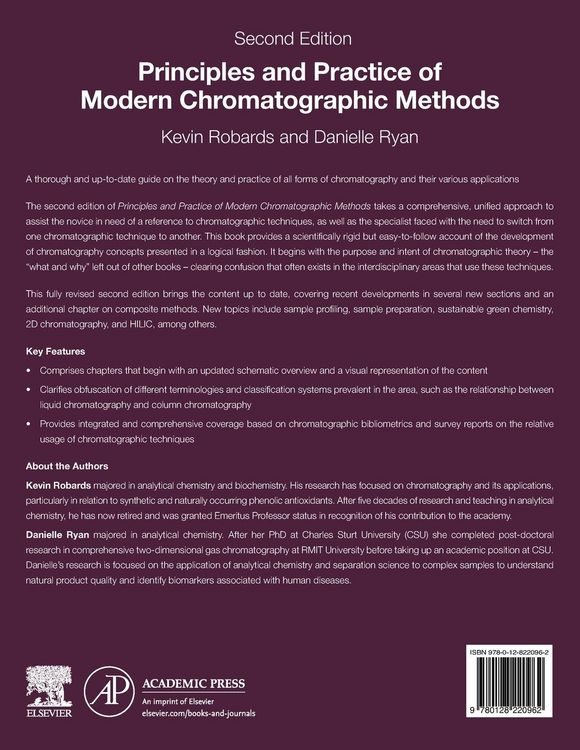 Produktbild: Robards, K: Principles and Practice of Modern Chromatographi