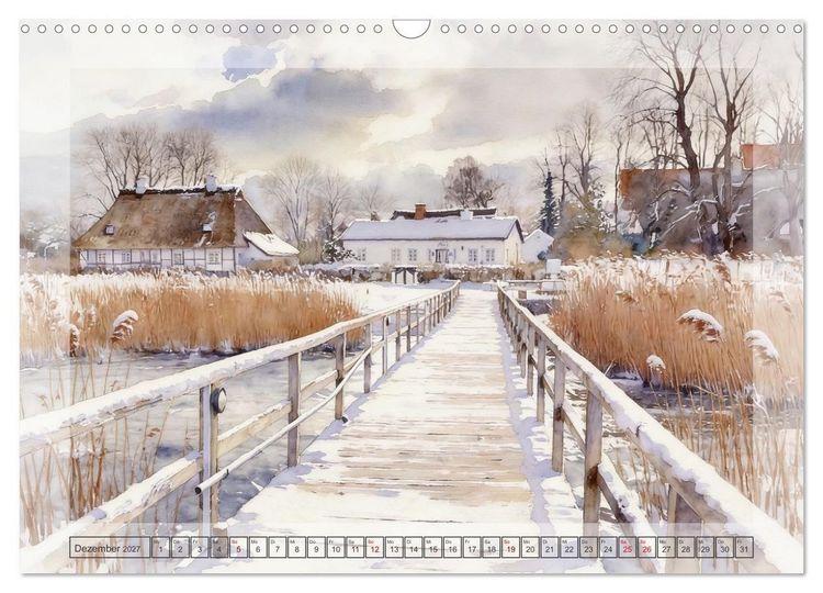 Produktbild: Charmantes Schleswig-Holstein (Wandkalender 2027 DIN A3 quer), CALVENDO Monatskalender