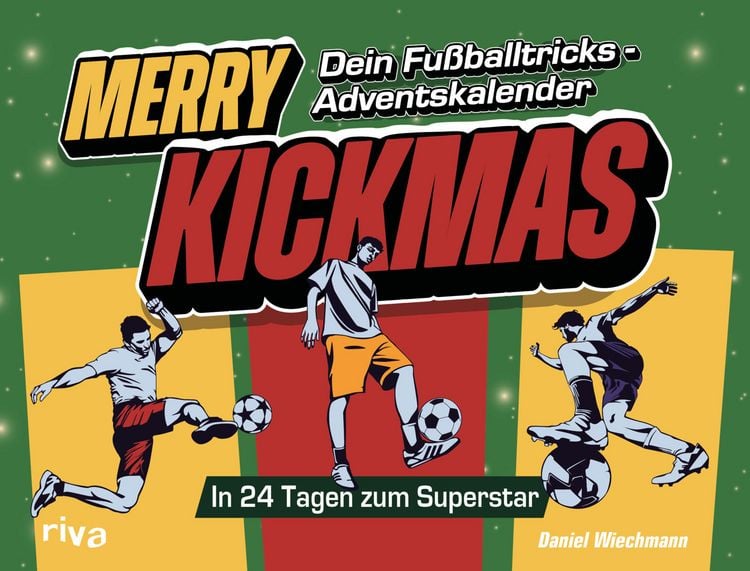 Produktbild: Merry Kickmas &ndash; Dein Fu&szlig;balltricks-Adventskalender