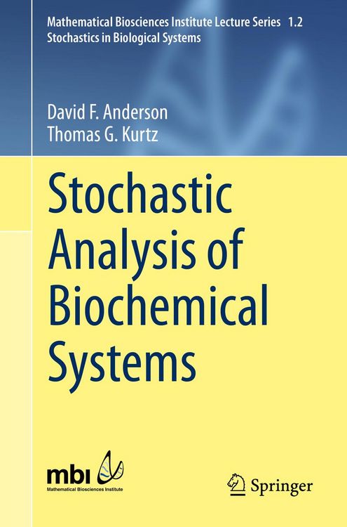 Produktbild: Stochastic Analysis of Biochemical Systems