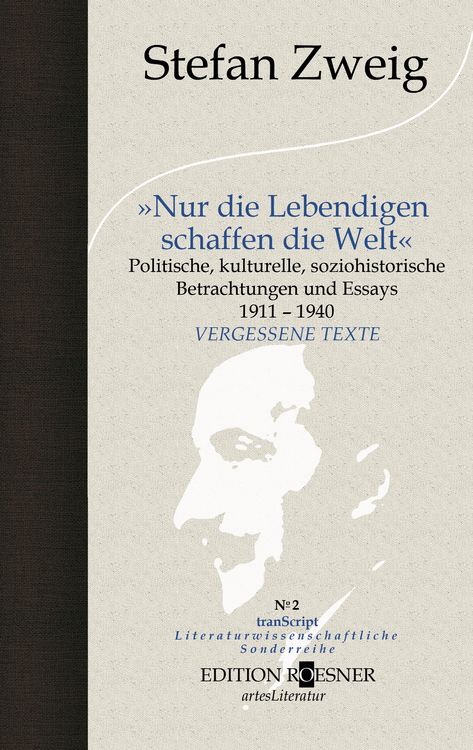 Produktbild: "Nur die Lebendigen schaffen die Welt"