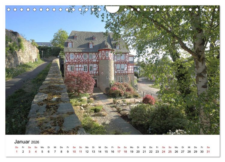 Produktbild: Idstein Perle im Taunus (Wandkalender 2026 DIN A4 quer), CALVENDO Monatskalender
