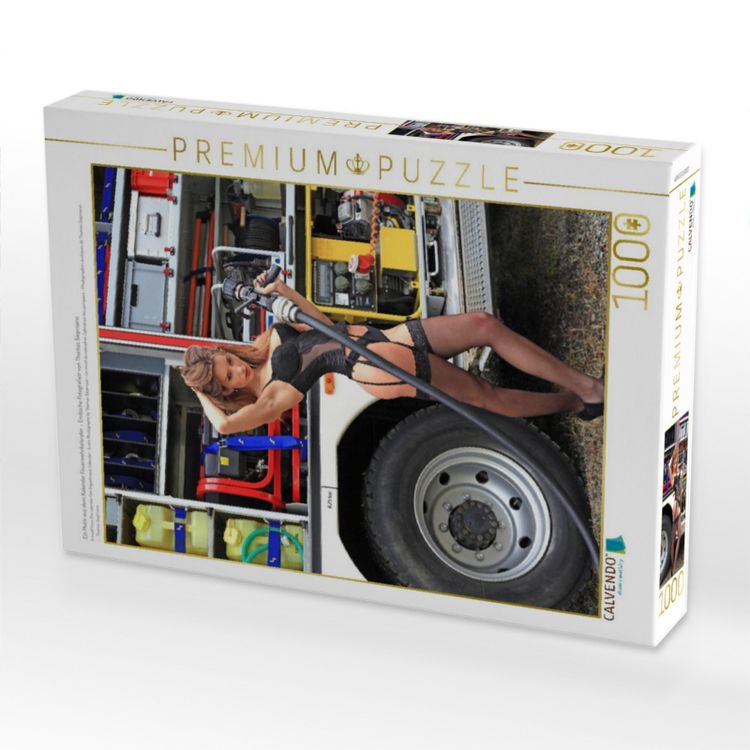 Produktbild: CALVENDO Puzzle Ein Motiv aus dem Kalender Feuerwehrkalender - Erotische Fotografien von Thomas Siepmann | 1000 Teile Lege-Gr&ouml;&szlig;e 64x48cm Foto-Puzzle f&uuml;r gl&uuml;ckliche Stunden