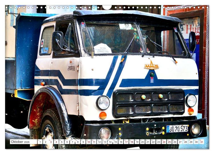 Produktbild: LKW Oldtimer der UdSSR - Sowjetische Lastkraftwagen in Kuba (Wandkalender 2026 DIN A3 quer), CALVENDO Monatskalender