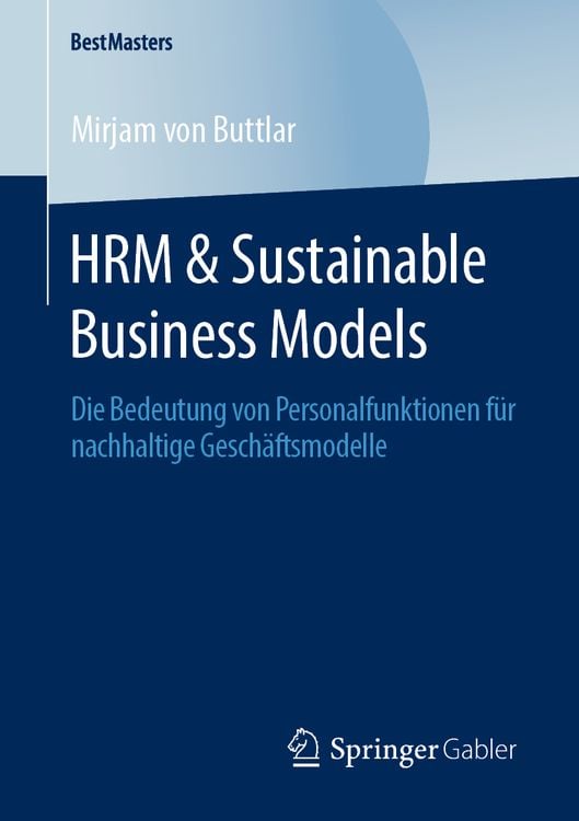 Produktbild: HRM & Sustainable Business Models