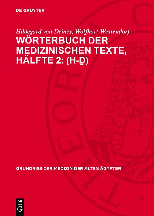 Produktbild: W&ouml;rterbuch der medizinischen Texte, H&auml;lfte 2: (h-ḏ)