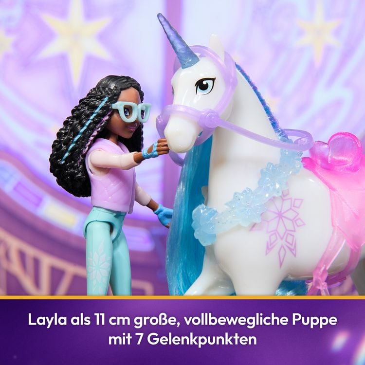 Produktbild: UCA Small Doll & Unicorn Lyla & Glacier