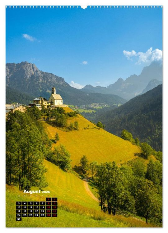 Produktbild: S&uuml;dtirol, das Wanderparadies (Wandkalender 2026 DIN A2 hoch), CALVENDO Monatskalender