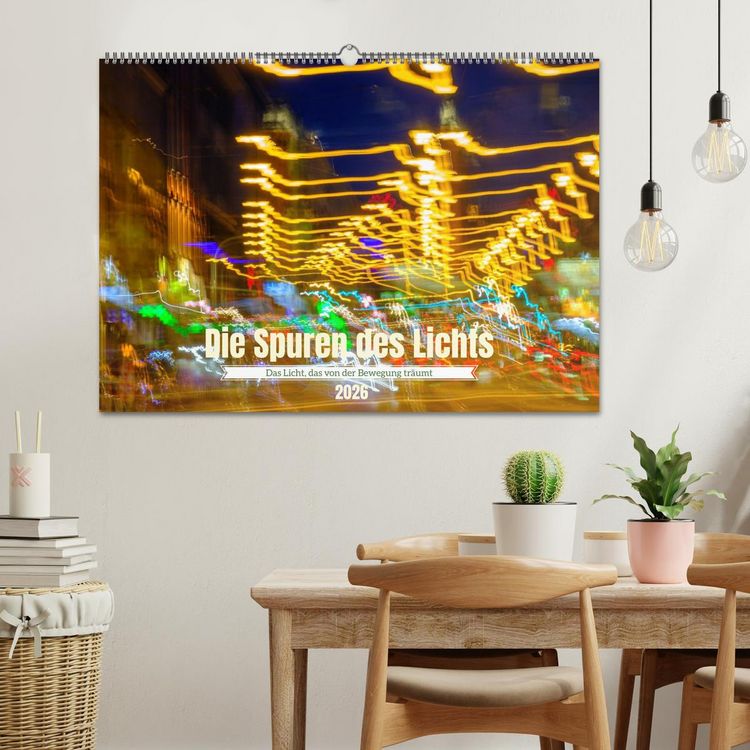 Produktbild: Die Spuren des Lichts (Wandkalender 2026 DIN A2 quer), CALVENDO Monatskalender
