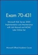 Produktbild: 70-431: SQL Server 2005 Implementation and Maintenance Textbook with Student CD Lab Manual and Mlo Set