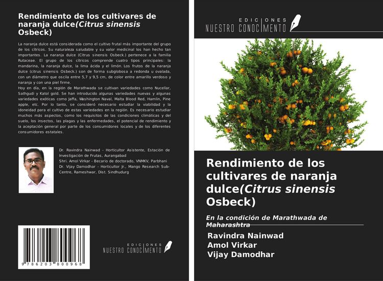 Produktbild: Rendimiento de los cultivares de naranja dulce(Citrus sinensis Osbeck)