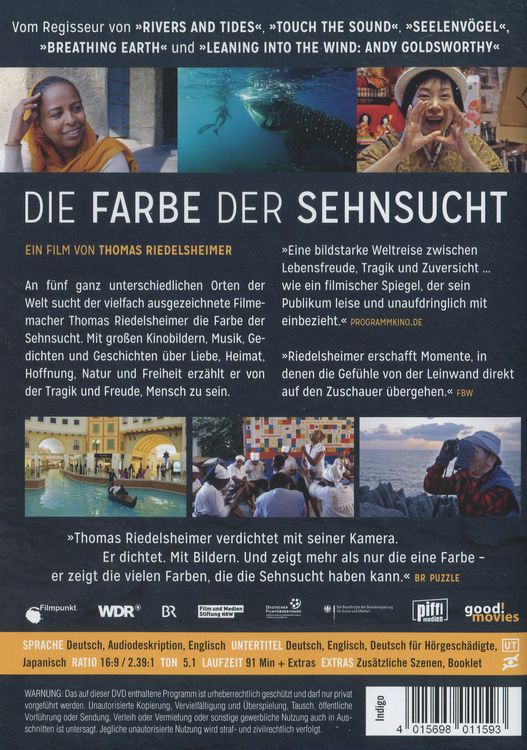 Produktbild: Die Farbe der Sehnsucht