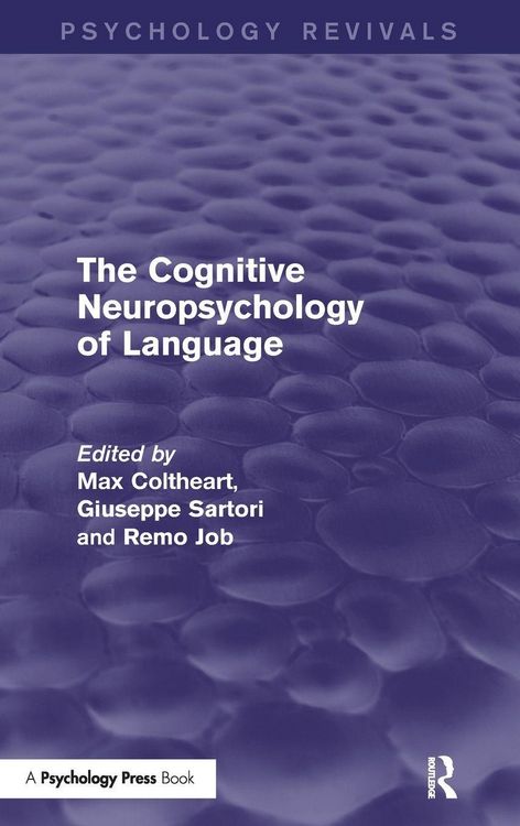 Produktbild: The Cognitive Neuropsychology of Language