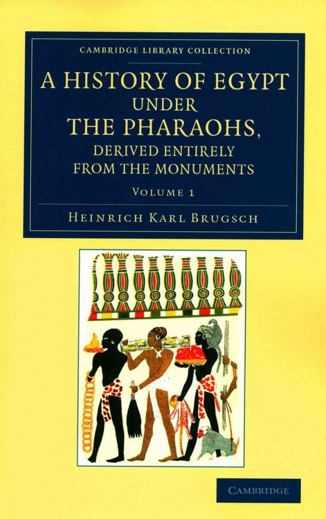 Produktbild: A History of Egypt under the Pharaohs, Derived Entirely from the Monuments