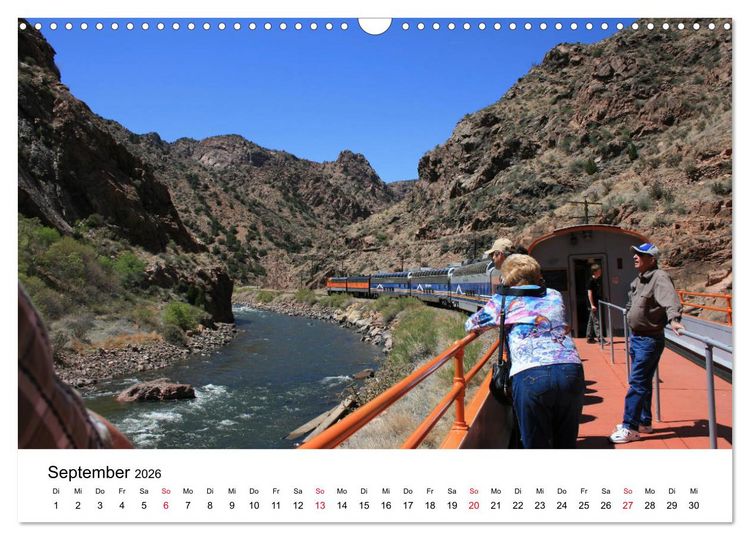 Produktbild: Colorado, USA - Ausflugsziele rund um Colorado Springs (Wandkalender 2026 DIN A3 quer), CALVENDO Monatskalender