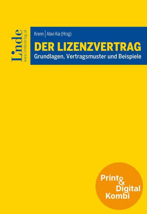 Produktbild: Der Lizenzvertrag (Kombi Print&digital)