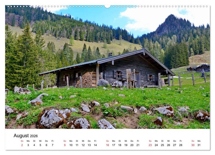Produktbild: Im Land des K&ouml;nigssees (Wandkalender 2026 DIN A2 quer), CALVENDO Monatskalender