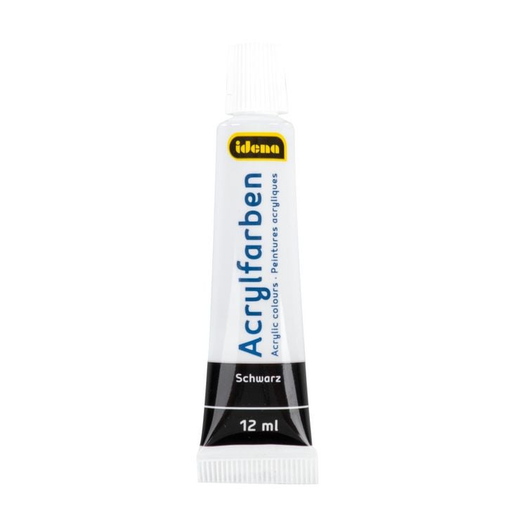 Produktbild: Idena Set Acrylfarben 11x12ml + 1x21ml