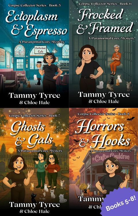 Produktbild: The Corpse Collector Books 5-8 (Corpse Collector Paranormal Cozy Mystery Series)