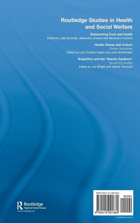 Produktbild: Biopolitics and the 'Obesity Epidemic'