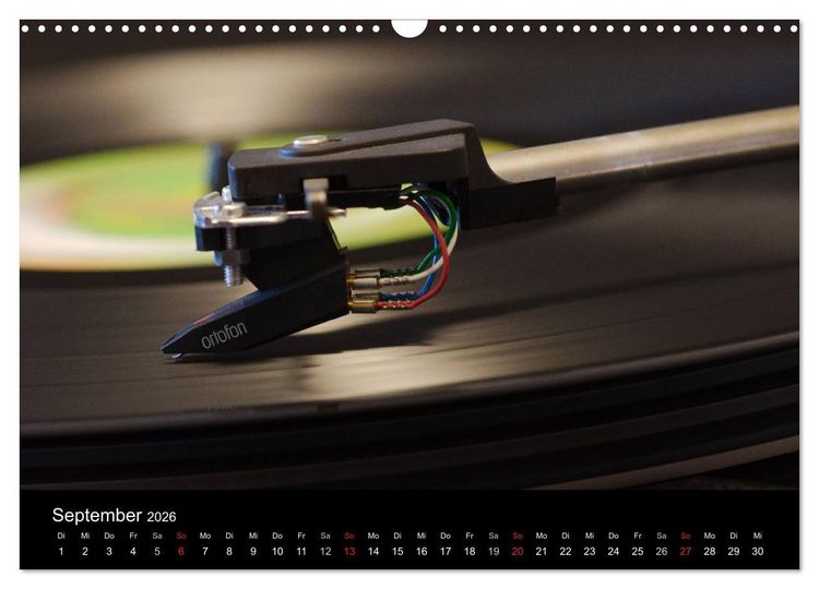 Produktbild: Vintage Turntables Made In Schwarzwald (Wandkalender 2026 DIN A3 quer), CALVENDO Monatskalender