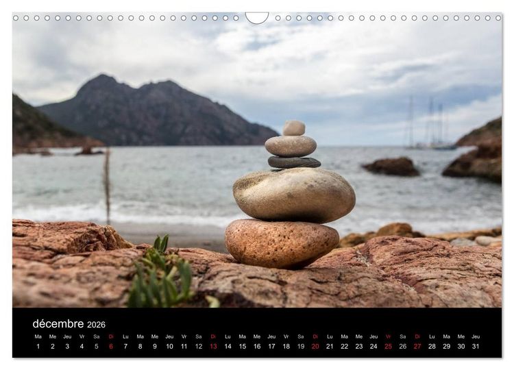 Produktbild: Les plus belles plages de Corse (Calendrier mural 2026 DIN A3 vertical), CALVENDO calendrier mensuel