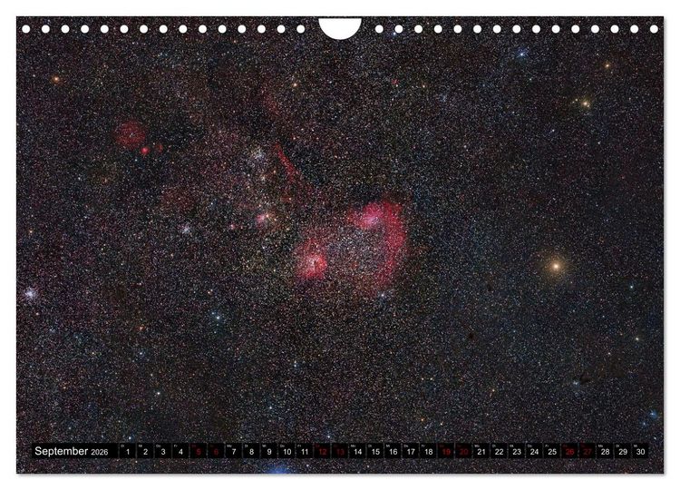 Produktbild: Deepsky Wide (Wandkalender 2026 DIN A4 quer), CALVENDO Monatskalender