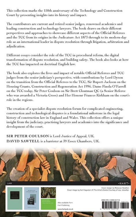 Produktbild: The History of the Technology and Construction Court on Its 150th Anniversary