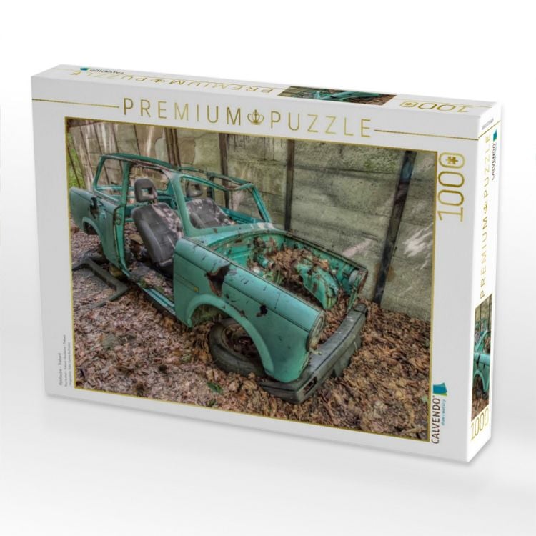 Produktbild: CALVENDO Puzzle Rostlaube - Trabant | 1000 Teile Lege-Gr&ouml;&szlig;e 64x48cm Foto-Puzzle f&uuml;r gl&uuml;ckliche Stunden