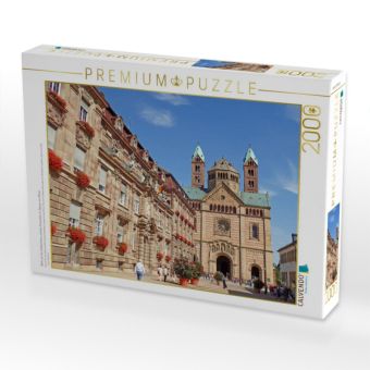 Produktbild: CALVENDO Puzzle Blick auf das Stadtschloss und den Kaiserdom in Speyer am Rhein | 2000 Teile Lege-Gr&ouml;&szlig;e 90x67cm Foto-Puzzle f&uuml;r gl&uuml;ckliche Stunden
