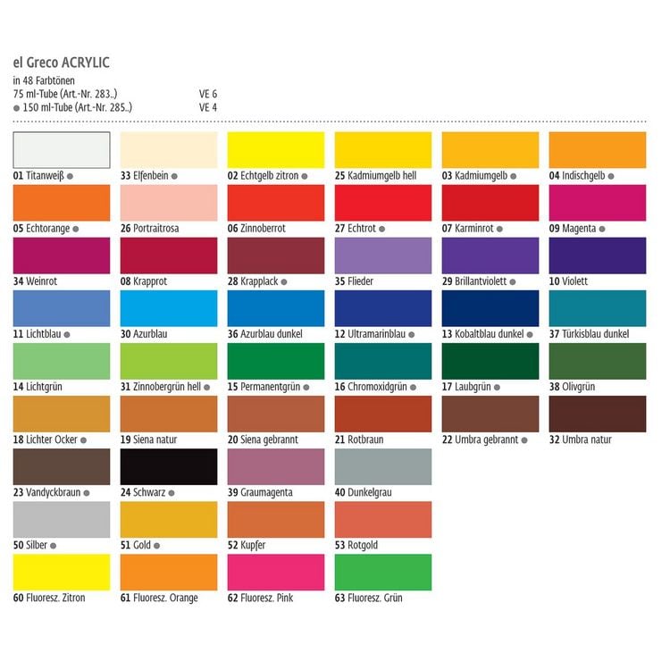 Produktbild: KREUL el Greco Acrylic Kupfer 75 ml Tube