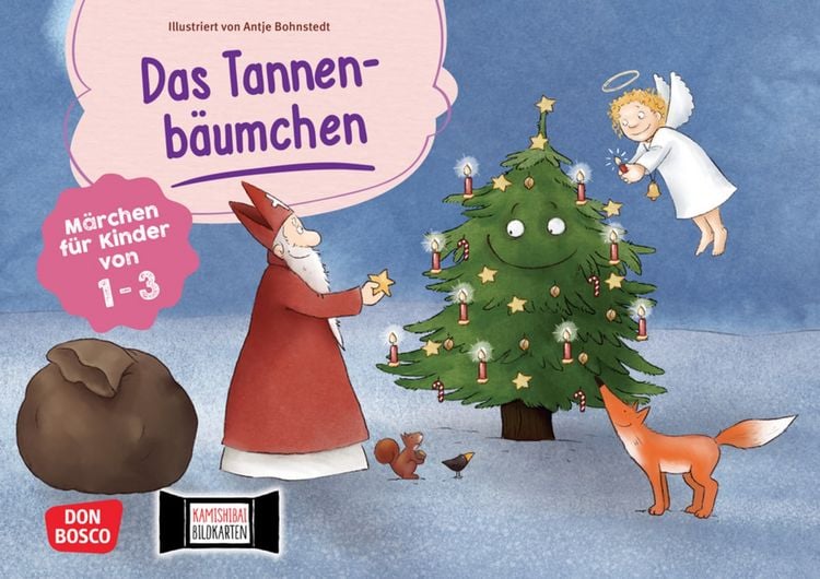 Produktbild: Das Tannenbäumchen. Kamishibai Bildkartenset