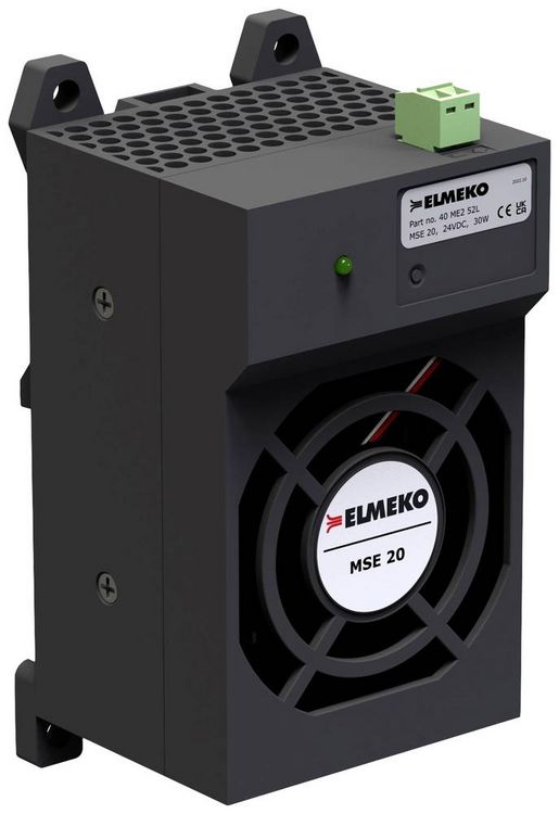 Produktbild: Elmeko MSE 20, 24 V DC, 30 W Entfeuchtungsger&auml;t 24 V/DC 30 W (B x H x T) 64 x 124 x 67 mm 1 St.