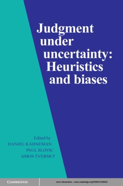 Produktbild: Judgment under Uncertainty
