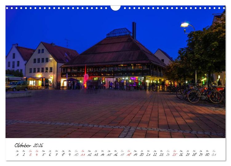 Produktbild: Romantisches Neuburg an der Donau (Wandkalender 2026 DIN A3 quer), CALVENDO Monatskalender